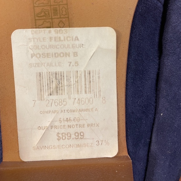 Sam Edelman Ballet Flats - Indigo Blue, Felicia Ballet Flat (Super comfortable) - Picture 7 of 8